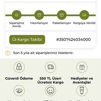Yves Rocher Jetizz Kargo Kargom Bana Ulaşmadı