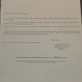 Unresolved Skechers Shoe Damage Claim