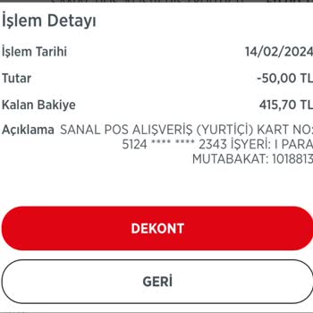 BELBİM (İstanbulkart) İstanbul Kartımın Parayı Çekip Kartıma Tanımlamaması