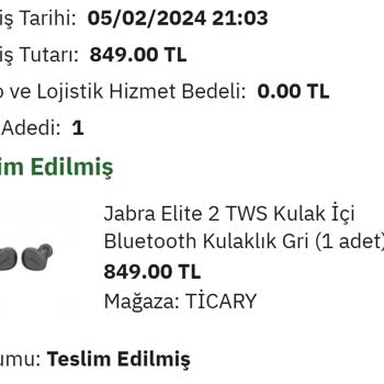 Epttavm, Sitesinde Bulunan Ticary Mağazasının Bozuk Ürün Satması