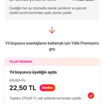 Hepsiburada Haberim Olmadan Premium Üye Yapmış İptal Etme Seçeneği Yok