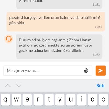 Trendyol Bir Aydır Para İademi Yapmıyor.