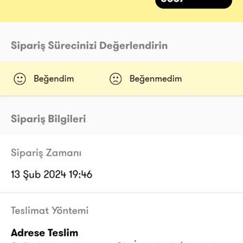 Cepte Şok Eksik Ürün Ve Para İadesi