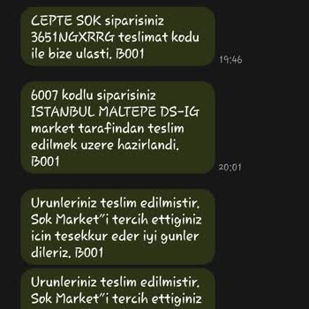 Cepte Şok Eksik Ürün Ve Para İadesi