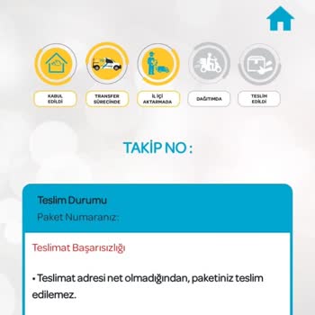 Sahte PTT Kargo Takip Sitesi