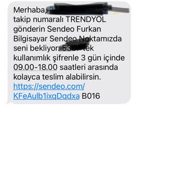 Elazığ Sendeo Kargo Teslimat Sorunu