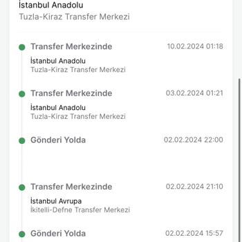 Trendyol Express Trendyol Siparişim Neden Hala Tuzla Şubesinde?