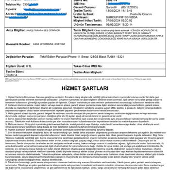 iPhone 11 Kalitesizliği Servisin Ve Müşteri Hizmetlerinin İlgisizliği