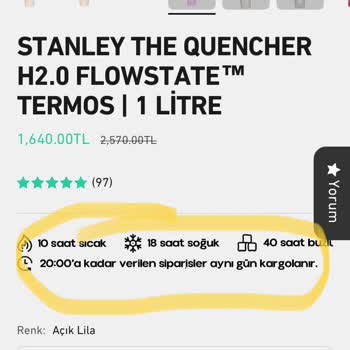 Termos Türkiye Teslimat Süresi Belirsiz