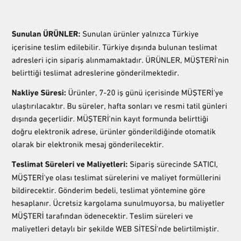 Termos Türkiye Teslimat Süresi Belirsiz