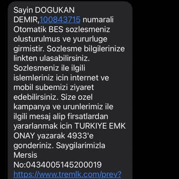 Türkiye Hayat Emeklilik Otomatik Katılım İptali