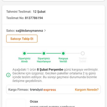 Trendyol Sağlıkdanisanınız Adlı Satıcının Ürün Zammı!