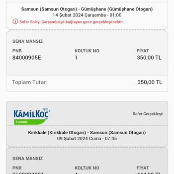 Vadi Şirinkent Seyahat Gece Yolculuğum İptal Oldu, Mağduriyet Yaşadım!