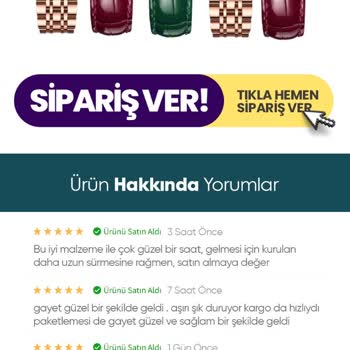 Saatdunyasiplus.com Yanlış Renk Kol Saati Teslimatı