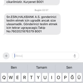 Kuryenet Gece 3:00'da Evimde Beni Bulamamış