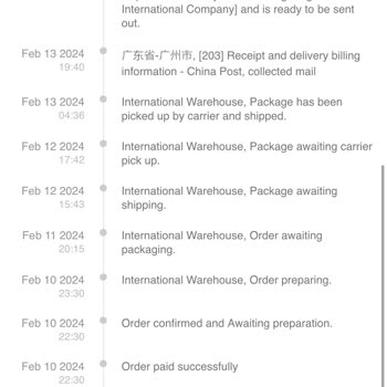 Shein Sipariş / Kargo