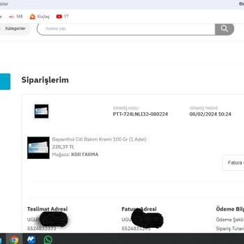 E Epttavm Muhatap Yok