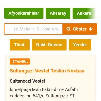Kitapyurdu 4 Farklı Teslimat Noktası Adresi