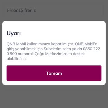 QNB Finansbank Bloke Açmıyor Mağdur Oldum