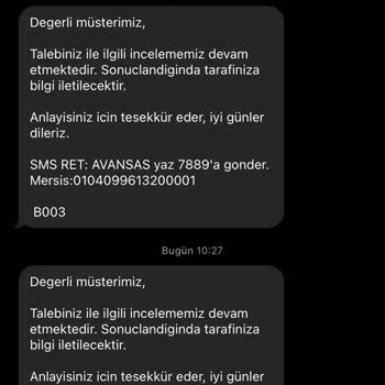 Avansas.com Dan İlk Alışverişimde Siparişlerimi Göndermiyor