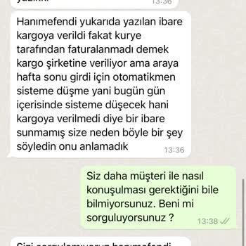 Roberto Nişantaşından Ürün Siparişim Elime Ulaşmadı