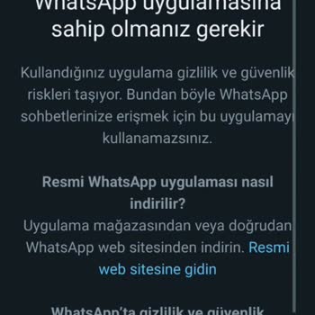 WhatsApp Aero Açılmıyor Hesabıma Erişim Engeli Geldi