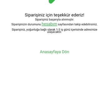A101 Kapımda Siparişim Nerede?