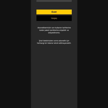 Exxen Üyelik İptali Sorunu