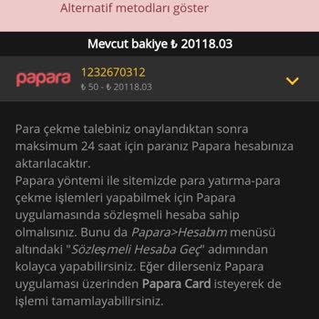 Mobilbahis Para Çekme İşlemi