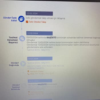 MNG Kargo Bilgilendirme Yapılmadan Adrese Gelmeden Kurye Ürünü Geri İade Ediyor