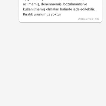 Trendyol'dan Aldığım Ürün