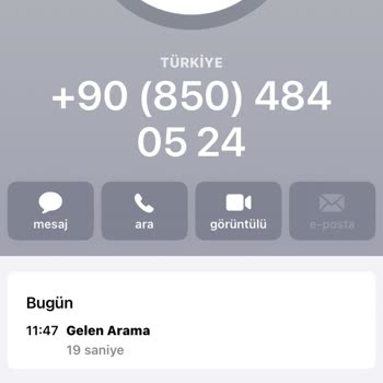 08504840524 Şüpheli Arama