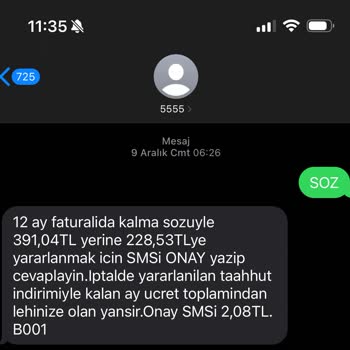 Türk Telekom Anlaştığım Tarifeye Göre Fiyatlandırma Yapmıyor.