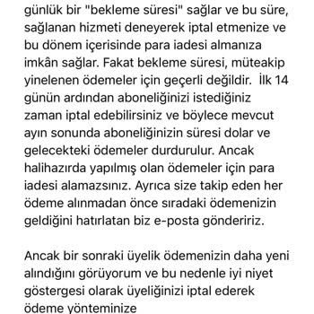 Sony Eurasia Para İadem Yapılmadı
