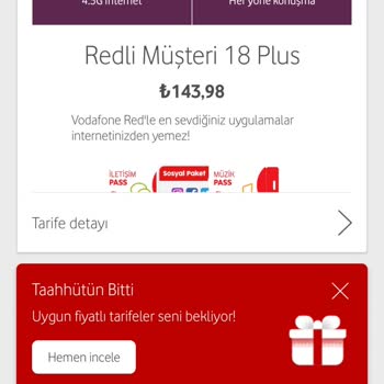 Vodafone Tarife Ücretleri Pahalılığı