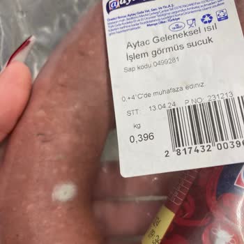 Tahtakale Spot Tahtakale Kasap Reyonu Küflü Ürün