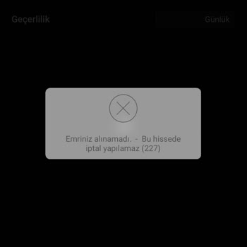 VakıfBank Emir İptali Sorunu