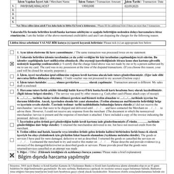 Kuveyt Türk Bilgim Dışında İşlem Yapıldı