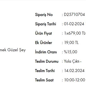 Taze Çiçek Satılan Ürün İle Gelen Ürün Fiyaskosu