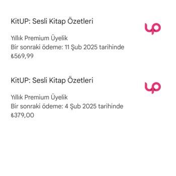 Kitup Çift Abonelik Ücreti Hüsranı