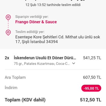 Yemeksepeti Benden İki Kez Para Aldı İade Etmiyor.