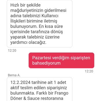 Yemeksepeti Benden İki Kez Para Aldı İade Etmiyor.