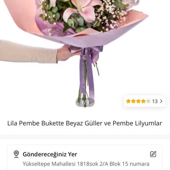 ÇiçekSepeti Farklı Ürün Gönderimi