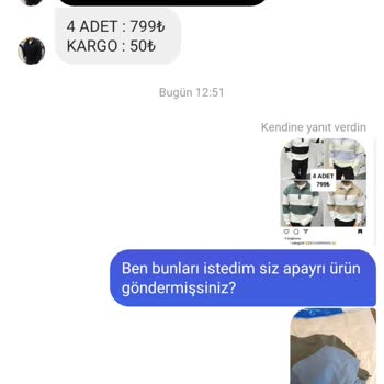 Giyim.sokagi34 (Instagram) Hayal Kırıklığına Uğratan Alışveriş Deneyimi