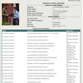 UPS Türkiye Ambalajı Açık Boş Kutu Teslim Etti