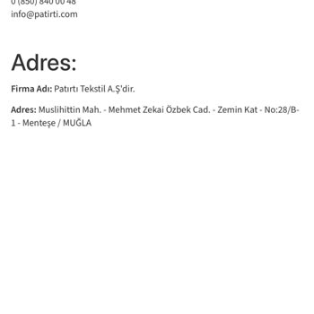 Patırtı Ücret İademi Vermiyor