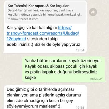 TrendLife Hotels Uludağ Geri İade Yapılmıyor