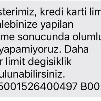 Akbank Limit Arttırma Talebi Onaylanmıyor