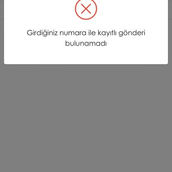 Kolay Gelsin Kargo Takip Numarası Hatası