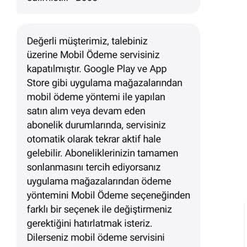 Vodafone Mobil Ödeme Yanlışlığı